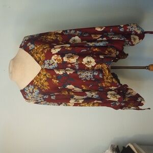 Umgee brand, floral blouse sizes small and medium